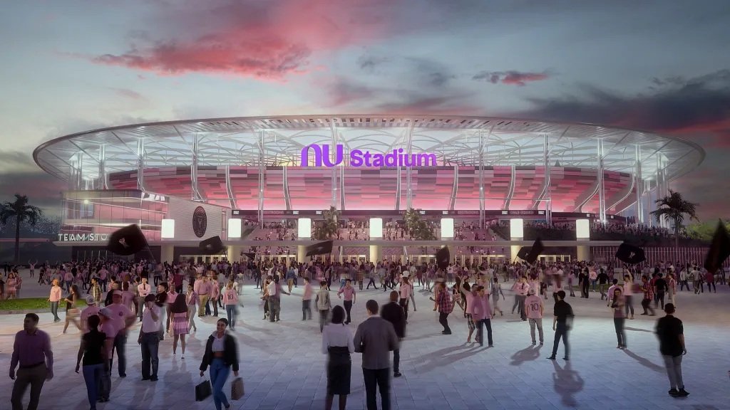 Nubank dará nome a estádio do time de Messi em estratégia para avançar nos EUA