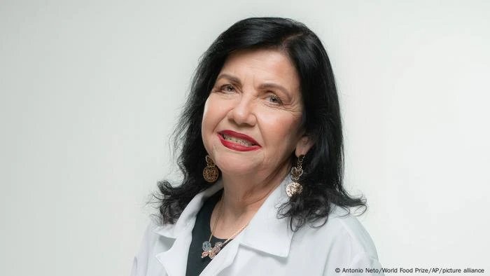 A engenheira agrônoma e microbiologista brasileira Mariangela Hungria Foto: AP