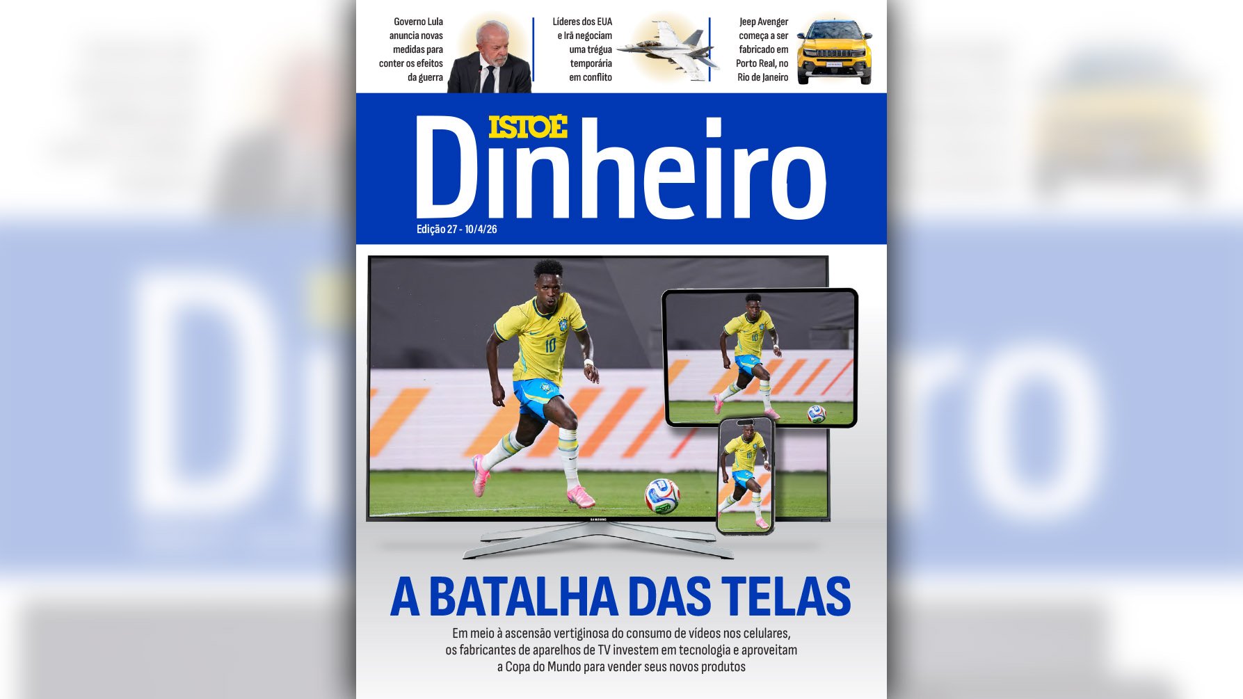 Leia em IstoÉ Dinheiro: A batalha das telas