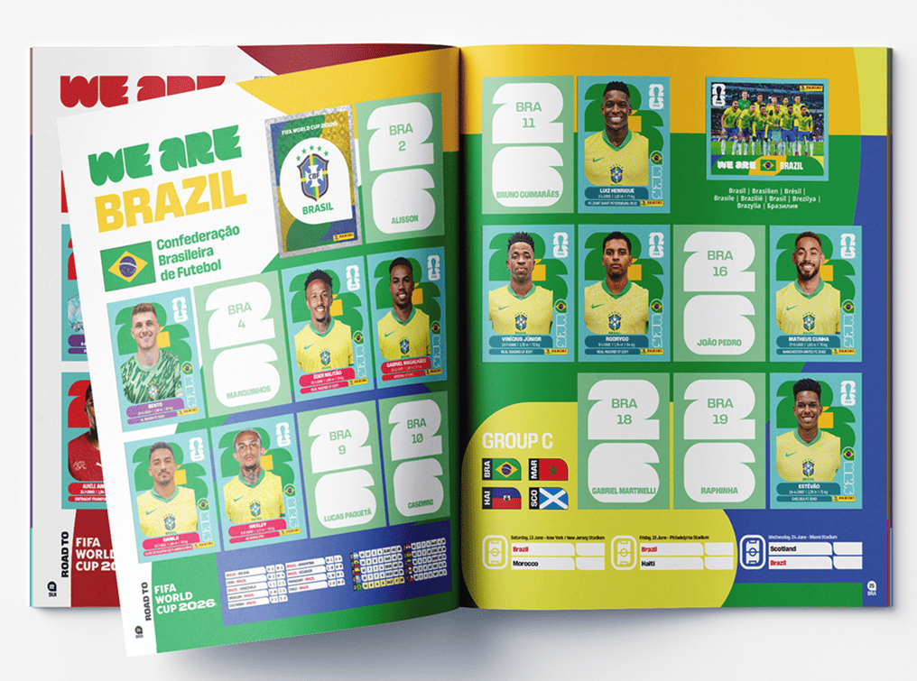 Álbum de figurinhas da Copa do Mundo 2026: veja preços, onde comprar e lista de jogadores do Brasil