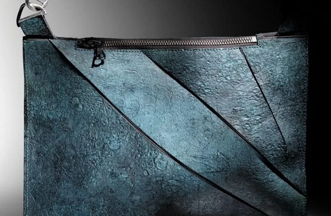 Fracassa leilão em Paris de bolsa de couro feita de células de T-Rex