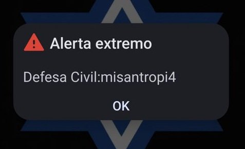 ‘Misantropi4’: Falso alerta da Defesa Civil foi enviado para cerca de 30 milhões