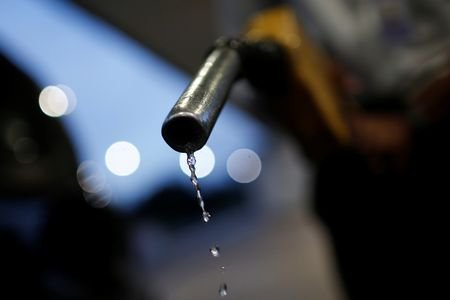 Bomba de combustível em posto de gasolina em Brasília; petrobras; gasolina; petr4