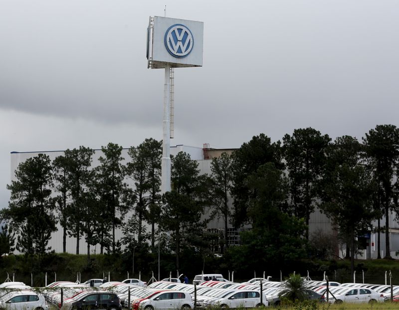 Fábrica da Volkswagen em Taubaté (SP)