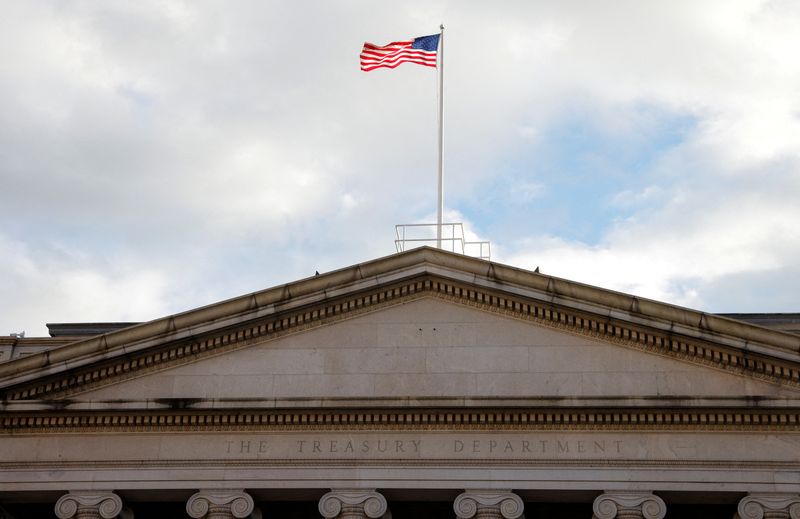 Edifício do Tesouro dos EUA em Washington
