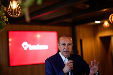 Presidente do Bradesco, Marcelo Noronha, em apresentação em São Paulo