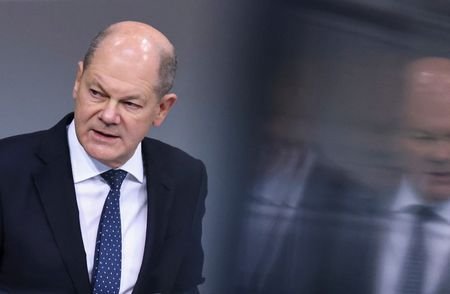 O Chanceler alemão Olaf Scholz