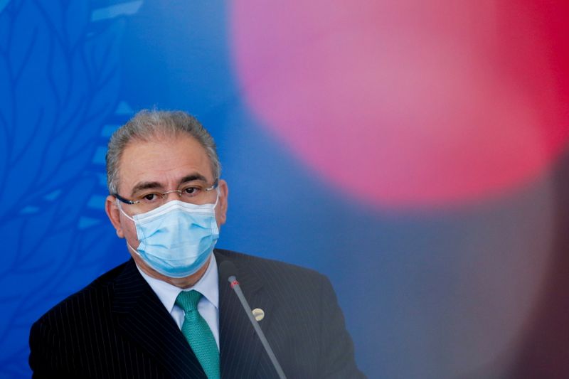 Ministro da Saúde, Marcelo Queiroga, em Brasília