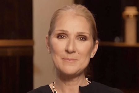 Cantora canadense Celine Dion fala com seus fãs sobre cancelamentos de turnês devido a problemas de saúde nesta imagem de um vídeo sem data de mídia social publicado em 8 de dezembro