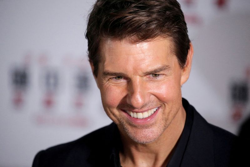 Tom Cruise em evento de divulgação de "Missão: Impossível" em Pequim
