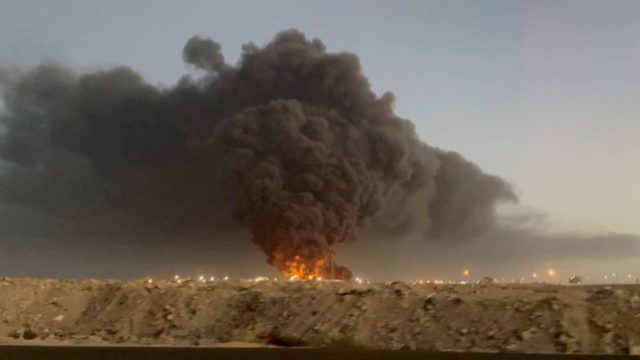Ataque a instalação da Saudi Aramco em Jeddah, na Arábia Saudita