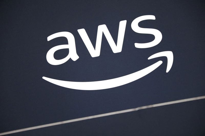 Logo da Amazon Web Services em Toronto, Canadá
