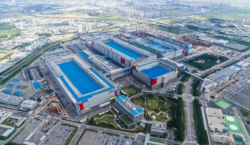 A enorme instalação na área metropolitana de Seul contará com cerca de US$ 230 bilhões em investimentos da gigante de chips de memória Samsung