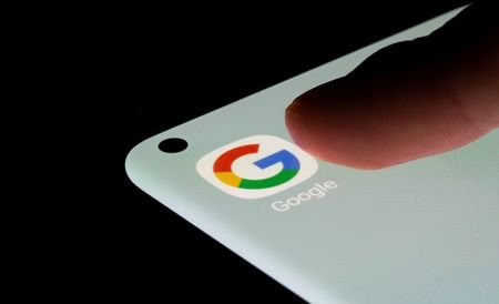 Logo do aplicativo do Google em smartphone
