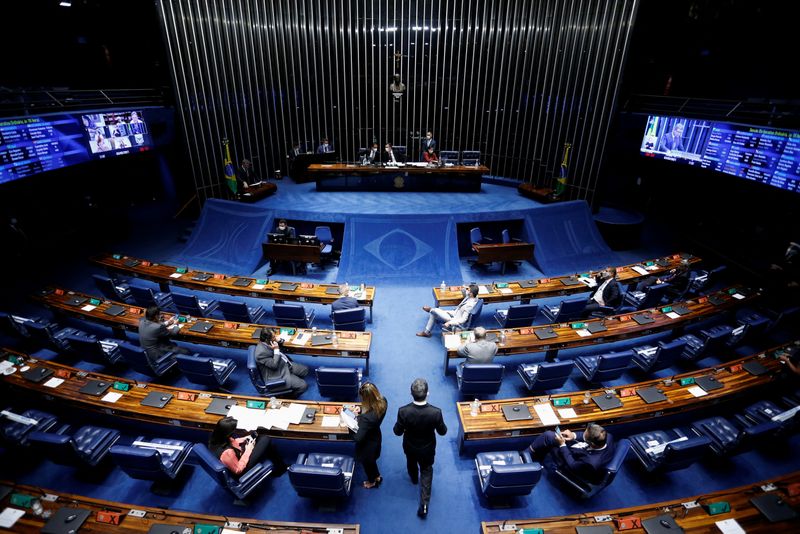 Plenário do Senado em Brasília