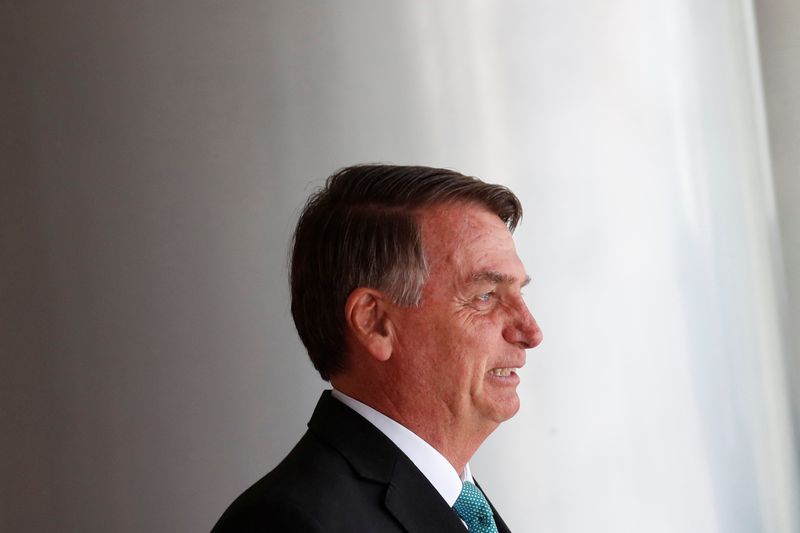 Presidente Jair Bolsonaro no Palácio do Planalto