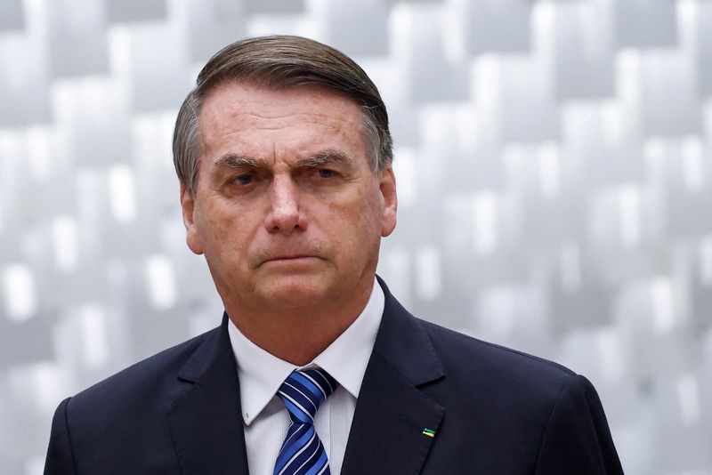 Presidente Jair Bolsonaro participa de cerimônia no STJ