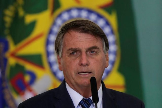 Presidente Jair Bolsonaro no Palácio do Planalto