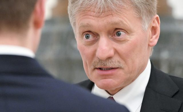 Porta-voz do Kremlin, Dmitry Peskov, em Moscou