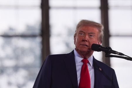 Donald Trump em Raleigh, na Carolina do Norte