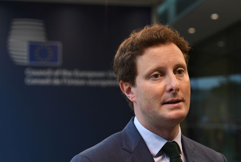 Ministro para Assuntos Europeus da França, Clément Beaune, em Luxemburgo