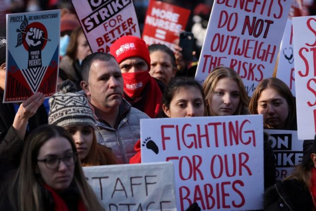 Enfermeiros de Nova York encerram greve após acordo com hospitais