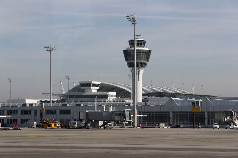 Aeroporto internacional de Munich, na Alemanha