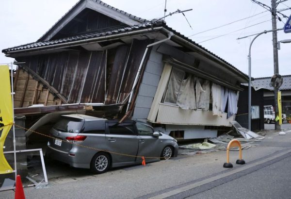 Terremoto de magnitude 6,5 no Japão fere algumas pessoas e danifica edifícios